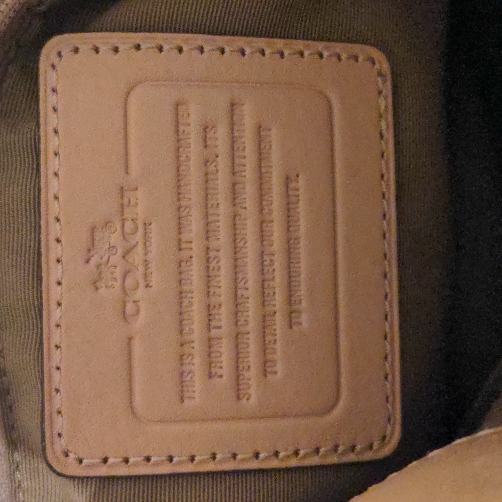 Authentic Coach Bag - image 6